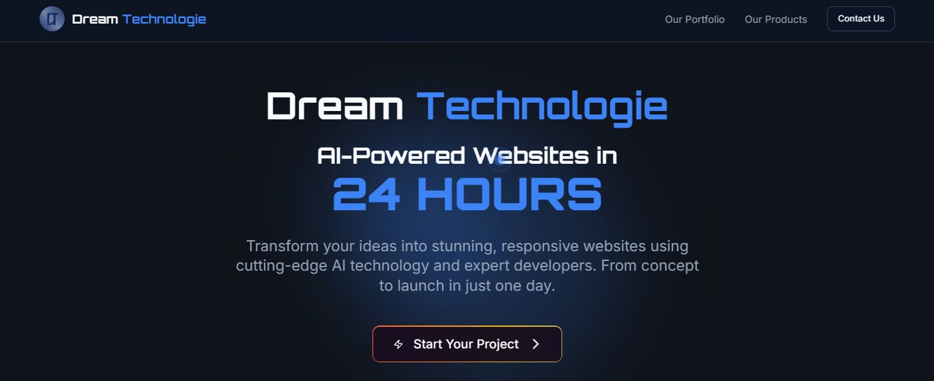Dream Technologies Web — screenshot 1