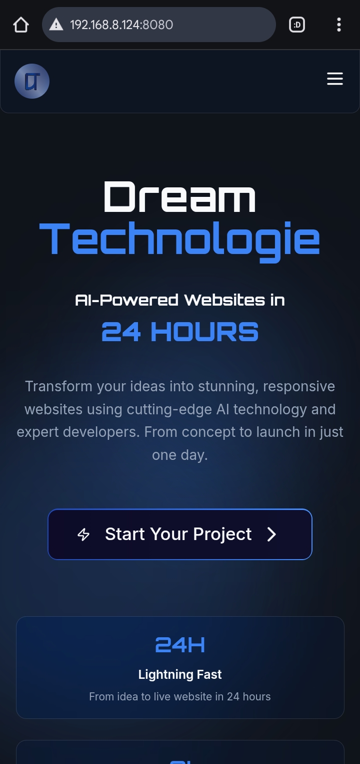Dream Technologies Web — screenshot 3