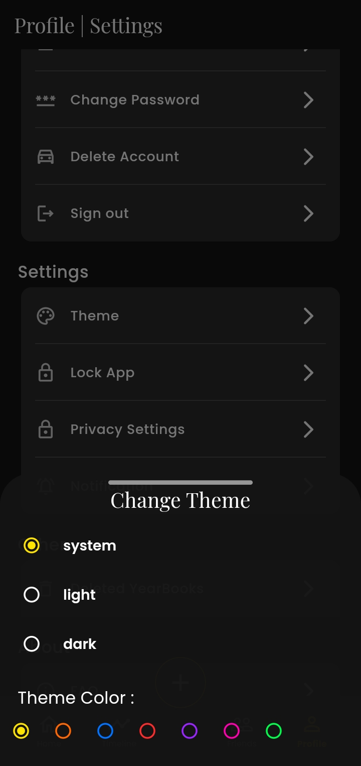 Yearbook App — screenshot 3